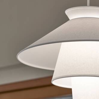 Ruche hanglamp, Ø 40 cm, wit