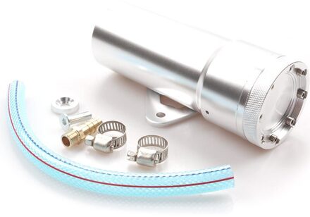 Ruckus Zoomer Koelvloeistof Reservoir Tank Met Cap Brandstof Tanks Oil Catch Kan zilver met logo