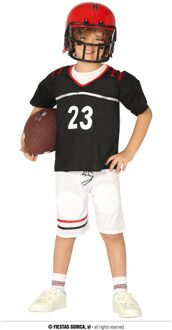 Rugby & American Football Kostuum | 100 Yards Quarterback | Jongen | 7 - 9 jaar | Carnaval kostuum | Verkleedkleding