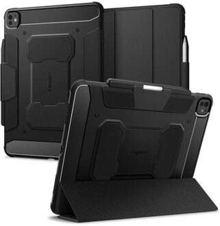 Rugged Armor Pro Bookcase voor de iPad Pro 13 (2024) M4 - Zwart