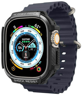 Rugged Armor™ Case voor de Apple Watch Ultra (2) - 49 mm - Zwart