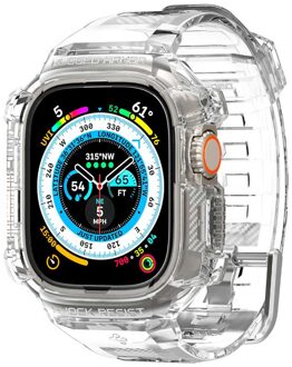 Rugged Armor™ Pro Case voor de Apple Watch Ultra (2) - 49 mm - Transparant