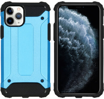 Rugged Xtreme Backcover iPhone 11 Pro hoesje - Lichtblauw