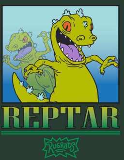 Rugrats Reptar Men's T-Shirt - Green - S - Groen