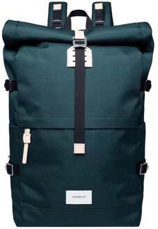 Rugzak Bernt Dark Green SQA1371- Rolltop Rugtas