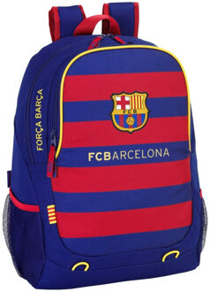 rugzak grunge 44 x 32 x 16 cm 21L rood/blauw