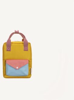 rugzak klein wonders of the deep sea envelope - submarine yellow