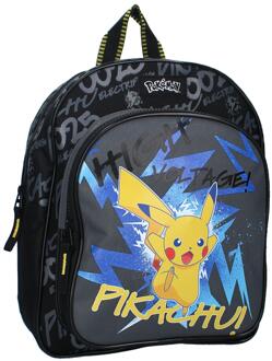 Rugzak Pokémon Pikachu 30x25x11cm zwart