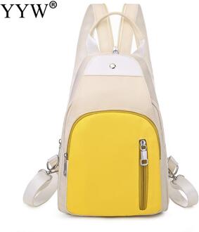 Rugzak Vrouwelijke School Rugzak Vrouwen Rugzak Schooltas Voor Tiener Meisjes Bagpack Dames Sac A Dos Rugzak Vrouwen Rugzak stijl 1 geel