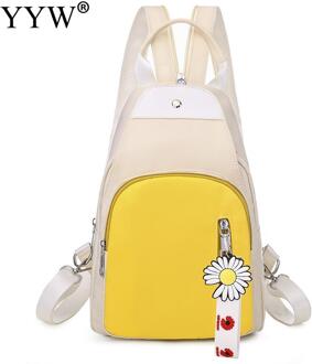 Rugzak Vrouwelijke School Rugzak Vrouwen Rugzak Schooltas Voor Tiener Meisjes Bagpack Dames Sac A Dos Rugzak Vrouwen Rugzak stijl 2 geel