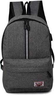 Rugzak Vrouwen Rugzak Laptop Notebook Rugzak Multifunctionele Grote Capaciteit Knapzak Rugzak Mochilas Vrouwelijke grijs