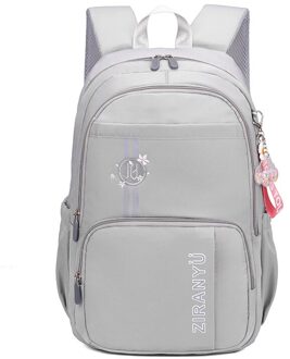 Rugzakken Voor Meisjes Tieners Junior School Student Rugzak Kinderen Meisje Primaire Schooltassen Roze Casual Schoudertas Knapzak grijs