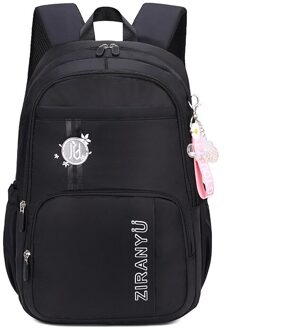 Rugzakken Voor Meisjes Tieners Junior School Student Rugzak Kinderen Meisje Primaire Schooltassen Roze Casual Schoudertas Knapzak zwart