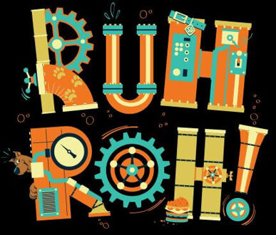 Ruh-Roh! Clockwork Women's T-Shirt - Black - M Zwart