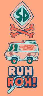 Ruh-Roh! Men's T-Shirt - Coral - XXL Roze