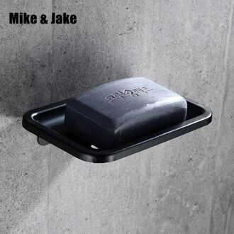 Ruimte Aluminium Zeepbakje/Houder Ons Stijl Zwart Zeephouder Badkamer Plank, Badkamer Accessoires Hardware MJ6007