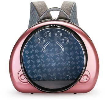 Ruimte Arbeidsbesparende Huisdier Rugzak Poreuze Ademend Geschikt Voor Katten En Honden Comfortabele Huisdier Rugzak roos goud