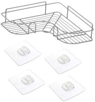 Ruimtebesparend Badkamer Opslag Plank Shampoo Zeep Cosmetische Houder Planken Badkamer Accessoires Organizer Rack Houder