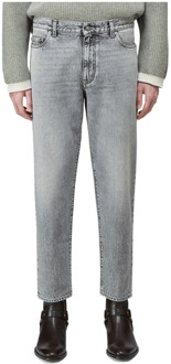 Ruimvallende spijkerbroek Saint Laurent , Gray , Heren - W34