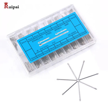 RUIPAI 360Pcs 6-23mm Watch Slip Pin Spring Bars Strap Link Pins Watch Strap Fixed Axis Surface Shaft Tool