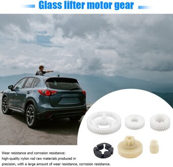 Ruitbediening Regulator Motor Gear Set G22C5958X Outdoor Anti-Weerstand Repareren Onderdelen Voor Mazda 3 5 6 CX-7 CX-9 RX-8