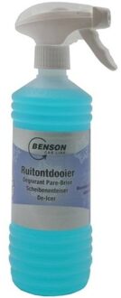 Ruiten/ autoruit ontdooier flacon 500 ml  - Autoruit antivries spray