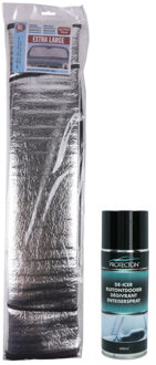 Ruitenontdooier spray - voor auto - 400 ml - antivries sprays - winter/vorst - incl. anti-vorstdeken