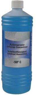 Ruitensproeier vloeistof antivries - 2x - 1 liter - tot max -20 graden Celsius