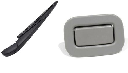 Ruitenwisser 12 Inch Achter Wisser & Arm Set Kit Met Grijs Achter Rechts Seat Holder Fauteuil Aanpassen Knop Schakelaar