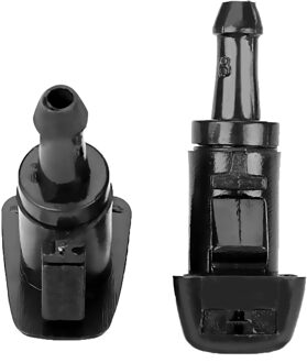 Ruitenwisser Jet Nozzle Voor Chrysler 300 Voor Dodge Charger Magnum Washer Voorruit Water Spuit Fan Vormige