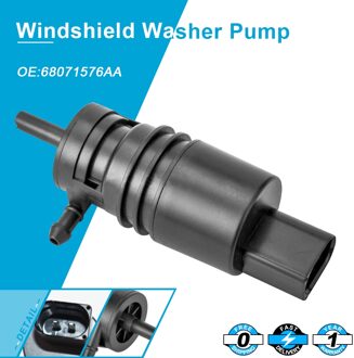 Ruitenwisserinstallatie Pomp W/Grommet Fit Voor Dodge Ram 1500 2500 3500 68071576AA