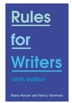 Rules For Writers - Diana Hacker