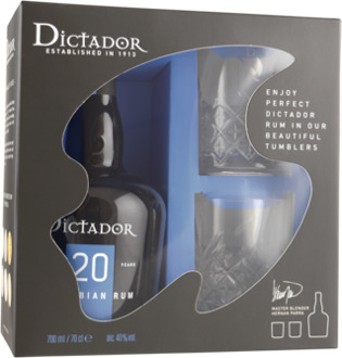 Rum 20 Years Cadeauverpakking 70CL