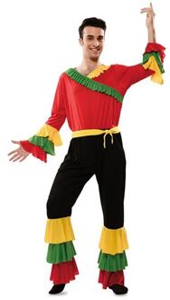 Rumba Danser Kostuum Man Multikleur - Print