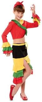 Rumba Danseres Kostuum Kind Multikleur - Print