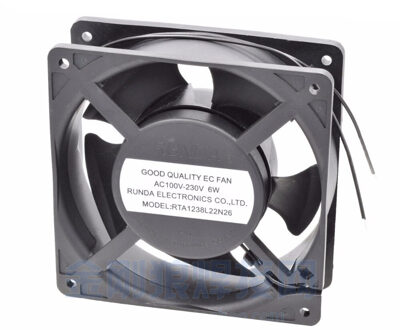 RUNDA AC100V-230V 6 W omvormer fan breed voltage koperen kern plastic shell voor Inverter lasmachine