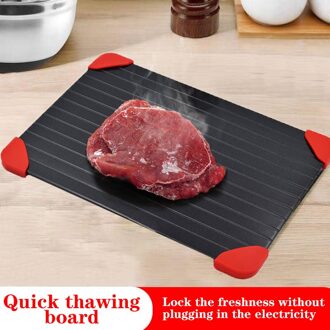 Rundvlees Vlees Quick Ontdooien Plaat Board Snelle Ontdooien Lade Dooi Bevroren Voedsel Ontdooien Keuken Gadget Tool Visschotel Snelle Dooi M