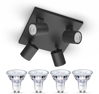 Runner Opbouwspot - Philips LED Scene Switch GU10 50W