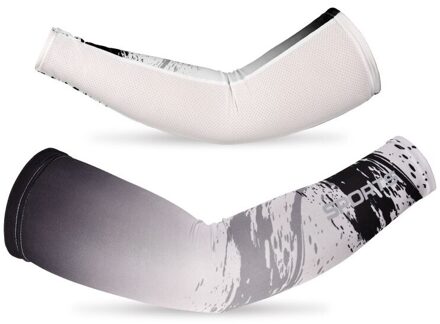 Running Arm Mouw Ademend Anti-Slip Draagbare Zomer Outdoor Running Fietsen Beschermende Apparatuur Zonnescherm Ijs Zijde Mouw XXL