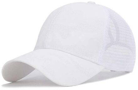 Running Caps Paardenstaart Baseball Cap Vrouwen Messy Bun Snapback Zomer Mesh Hoeden Verstelbare Sport Running Caps