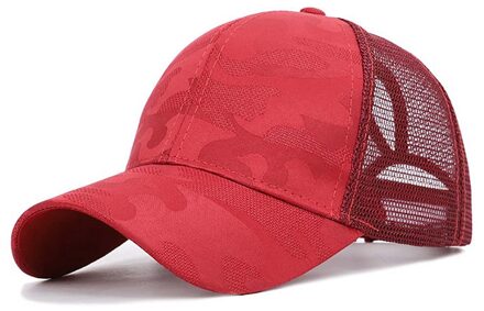 Running Caps Paardenstaart Baseball Cap Vrouwen Messy Bun Snapback Zomer Mesh Hoeden Verstelbare Sport Running Caps