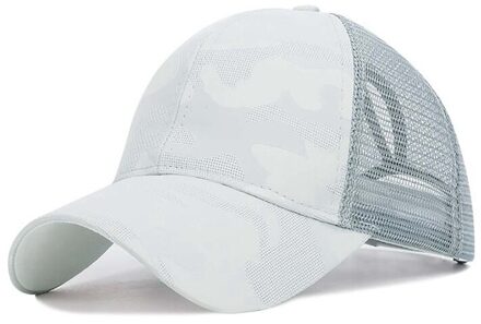 Running Caps Paardenstaart Baseball Cap Vrouwen Messy Bun Snapback Zomer Mesh Hoeden Verstelbare Sport Running Caps