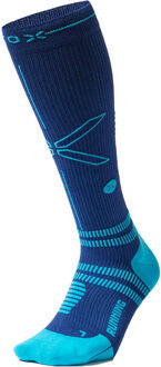 Running Compressie Sokken Heren blauw - M1