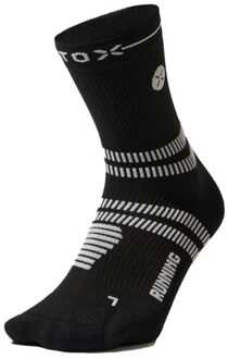 Running Enkelsokken Heren zwart/grijs - M3