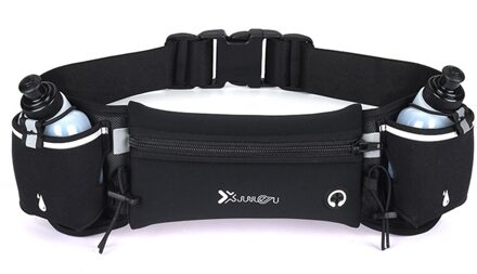 Running Heuptas Marathon Hydratatie Riem Heuptas Fanny Pack Marathon Dual Pocket Walking Fitness Taille Pack Outdoor Accessoire