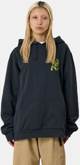 Running Man Hooded Sweatshirt Trui Zwart - L