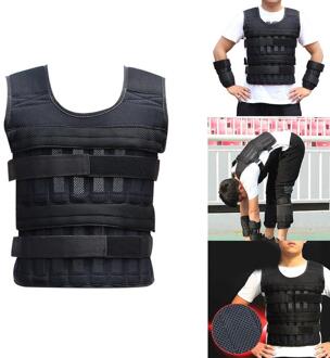 Running Sport Dragende Vest Lood Blok Zandzak Onzichtbare Fitness Training Verergerd Apparatuur Vest Aanpassing S Been Y1J5