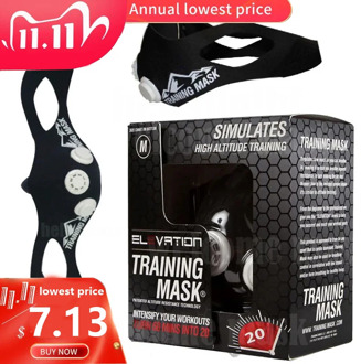 Running Sport Mask Fitness Workout Resistance Cardio Endurance Sports Mask For Fitness training Sport Mask 3