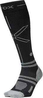 Running Ultralight Compressie Sokken Dames zwart/grijs - W3