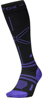 Running Ultralight Compressie Sokken Dames zwart/paars - W3